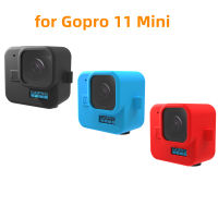 สำหรับ Gopro ฮีโร่11สีดำมินิซิลิโคนเคสกีฬาอุปกรณ์เสริมสำหรับกล้องสำหรับ Gopro 11มินิซิลิโคนปก