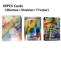 Pokemon 60/100pcs Vmax Vstar GX EX V Game Collection Card Halloween Toys Anime Charizard Energy Battle Cards Kids Christmas Gift Card Games