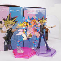 Yu-Gi-Oh! ดวลมอนสเตอร์ Yami Yugi สีดำนักมายากลสาวมานะพีวีซีหุ่นตุ๊กตารุ่นรูปของเล่นของขวัญคริสต์มาส