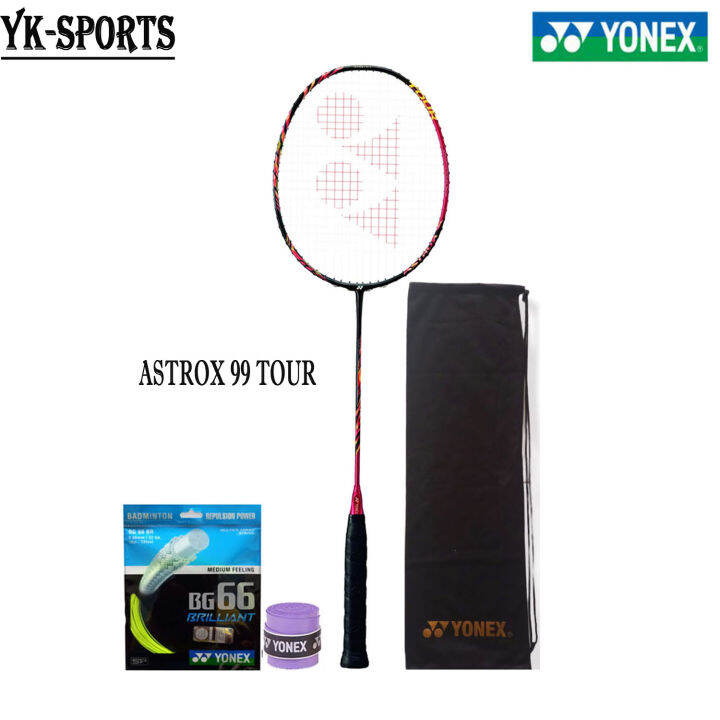 Raket Badminton Yonex Astrox 99 Tour Cherry Sunburst Original Bonus ...