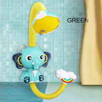 IMBABY Children Toys Elephant Model Faucet Shower Bath Electric Water Spray 360° Adjustable Shower Head Plaything For Kids Gifts