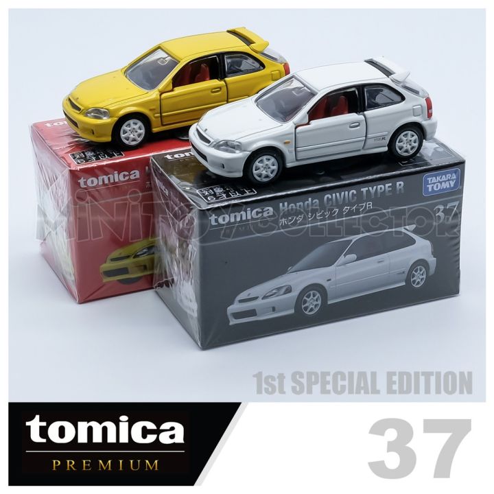 รถเหล็กtomica-ของแท้-tomica-premium-no-37-honda-civic-type-r-บริการเก็บเงินปลายทาง