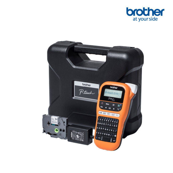 brother-p-touch-pt-e110vp-label-maker-เครื่องพิมพ์ฉลากแบบพกพาสำหรับงานไฟฟ้า-ภาษาอังกฤษและไทย-ของแท้-ประกันศูนย์-1-ปี