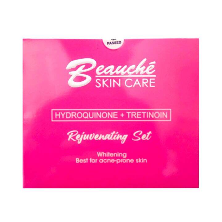 Beauche International Rejuvenating Set Whitening Exfoliating Cream with