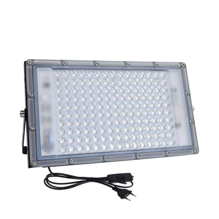 300w-led-uv-floodlight-395nm-400nm-waterproof-ultravilet-uv-black-light-with-plug-for-glow-party-stage-dance-party-wedding-decor-power-points-switche