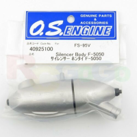 ท่อเครื่อง O.S ใช้กับ F-5050 FS-95V Silencer Body 40925100 อุปกรณ์เครื่องบินน้ำมัน Rc