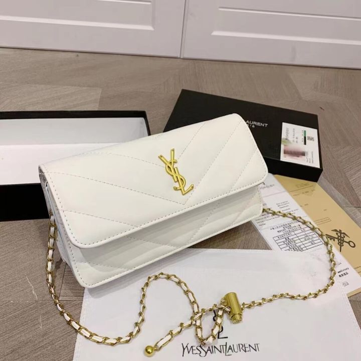 กระเป๋า-ysl-พร้อมส่ง-กระเป๋าสะพายข้าง-กระเป๋าสะพาย-กระเป๋าผู้หญิ-พร้อมกล่อง-ใบเสร็จ-กระเป๋าแบรนด์-กระเป๋าแฟชั่น2023