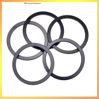 Hassanne 5pcs 2mm จักรยาน flywheel เครื่องซักผ้าด้านล่างวงเล็บศูนย์แกน MTB จักรยาน HUB spacer