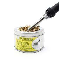 【cw】 Soldering Iron Cleaner Cleaning Wire With Metal Set