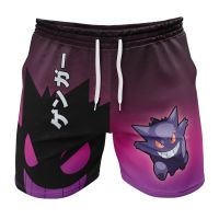 2023 NewGengar Nightshade Pokemon Gym Shorts