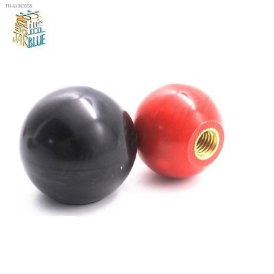 ► 2pcs Black or Red Plastic M4/M5/M6/M8/M10/M12 M14/M16 Thread Ball Shaped Head Clamping Nuts Knob