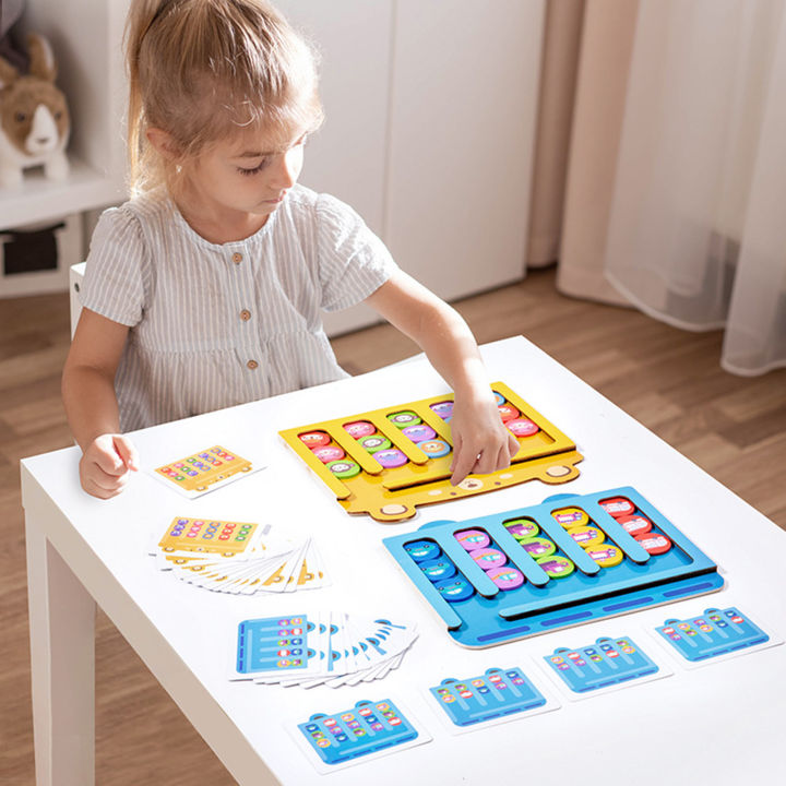 ปริศนาไม้ของเล่นเรียนรู้แบบ-montessori-พัฒนาสมองการเรียงลำดับกระดานไม่ว่างสำหรับเด็กเล่นแบบ-diy-ที่บ้าน