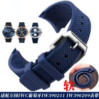 Arc Silicone Watch Strap For Universal IWC Portugal Iw390211 Iw390209 Tape 22 Watch Band Male