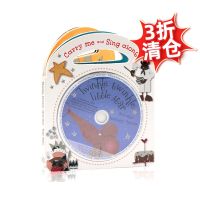 (Explosive style) Imported English original genuine version Twinkle Shining 10 Nursery Songs Carry Me and Sing Along Original Picture Book Classic Rhymes with CD Childrens Enlightenment Cardboard