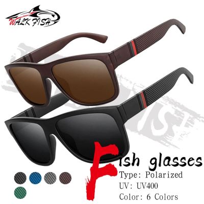 【CC】 WALK FISH Brand Goggles Camping Hiking Driving Eyewear Sport Sunglasses New UV400 Glasses Men Fishing