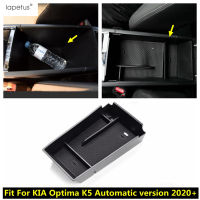 คอนโซลกลางที่เท้าแขนกล่องเก็บที่ใส่ถาดภาชนะอุปกรณ์พลาสติกสำหรับ KIA Optima K5รุ่นอัตโนมัติ2020 2021 2022