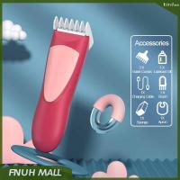 Baby Hair Clipper Waterproof USB Rechargeable Ceramic Electric Hair Clipper Newborn Hair Clipper Set Childrens Trimmer