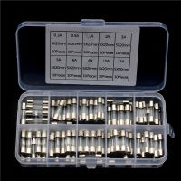 100Pcs 5x20mm Glass Tube Fuse Set Car Electrical Quick Blow Glass Fast-blow Fuses Kit 0.2A/0.5A/2A/3A/5A/6A/8A/10A/15A 250V Fuses  Accessories