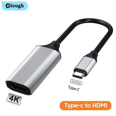 Chaunceybi Usb C To Hdmi-Compatible Cable Type-C Hdmi Tv Display for Pc Macbooklaptop 30Hz Hd Converter