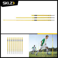 SKLZ - Pro Training Agility Poles / 8ชิ้น สลาลม เสาสลาลม เสาสไลด์ เสาฝึกซ้อมฟุตบอล เสาฝึกซ้อมวิ่งซิกแซก เสาซ้อมบอล Slalom