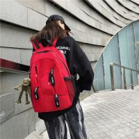 ? High school students junior middle school students pack bags for men and women fashion bag backpack backpack tide niche joker