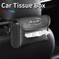 [ KIA ] Car Tissue Box PU Leather Tissue Holder Automobile Armrest Tissue Boxes Seat Back Paper Towel Box for KIA