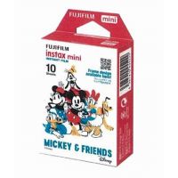 Fujifilm Instax Mini ฟิล์มสี Disney Mickey &amp; Friends ใหม่ 10 แผ่นสำหรับ Fuji Instant Camera Mini 11 EVO Mini 9 8 25 7s 40 EVO กล้อง LiPlay Mini Link SP-2 เครื่องพิมพ์