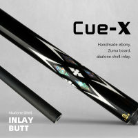 KONLLEN ไม้คิว CUE-X HQ-11F แท่งคาร์บอนไฟเบอร์ไม้คิวบิลเลียด12.5ปลายขนาดมิลลิเมตร,บิลเลียดคาร์บอนไฟเบอร์คิว3/8*8เรเดียล