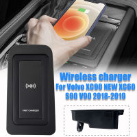 Car wireless charger For volvo XC90 NEW XC60 S90 V90 QI 18 2019 Special mobile phone charging plate car accessories v60 2020 S60