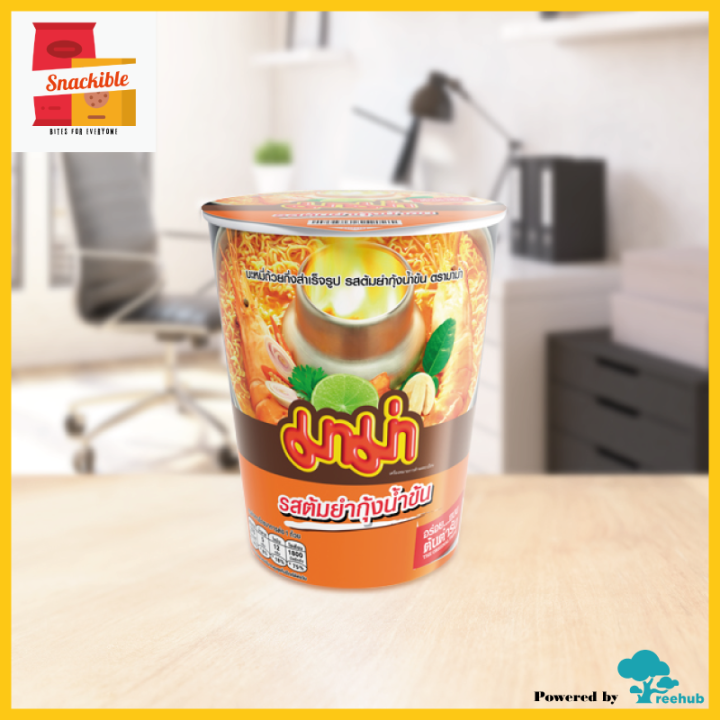 Get Mama Creamy Shrimp Tom Yum Noodle Cup Delivered