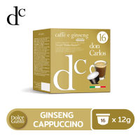 Don Carlos Caffe e Ginseng Dolce Gusto 16x กาแฟโสม กาแฟเพื่อสุขภาพ กาแฟพรีเมียม กาแฟแคปซูล ดอลเช่ กุสโต้