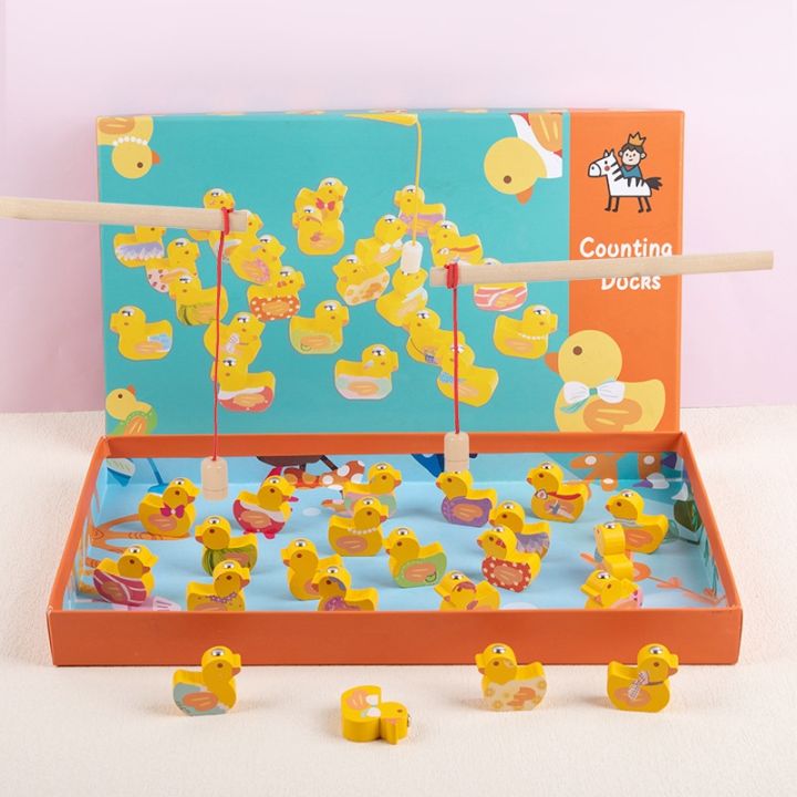 cod-new-childrens-puzzle-counting-ducks-arithmetic-cognition-matching-educational-wooden-toys