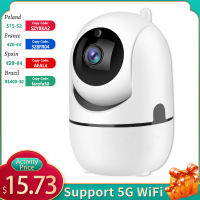 Baby Monitor IP Camera 5G WiFi 1080P Mini Video Surveillance Camera Indoor AI Tracking Two Way Audio CC Security Camera Alexa