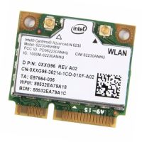 Intel การ์ด PCI ขนาดครึ่งมินิ6230 62230ส่งสัญญาณอัตโนมัติเครือข่าย Wlan สำหรับแล็ปท็อปของแท้ใหม่