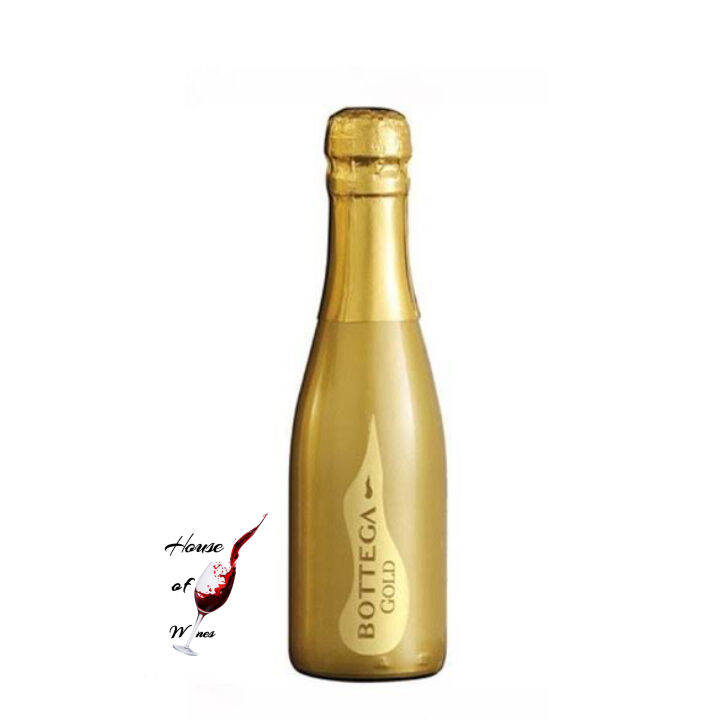 Bottega Gold Prosecco Italian Sparkling Wine Miniature 200ml