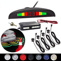 RYWER 1set Kit sensore di parcheggio Led Parktronic automatico 4 6 8 sensori per tutte le Auto assistenza inversa sistema di mo