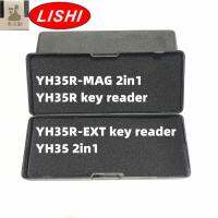 Lishi YH35อ่านกุญแจแบบ2 In 1เครื่องมือ YH35R กุญแจ YH35R-EXT YH35R-MAG สำหรับกุญแจช่างทำกุญแจรถจักรยานยนต์ยามาฮ่า