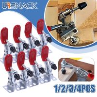 GH-201 Woodwork Lever Clamp Horizontal Toggle Clamp Quick-Release Workbench Clamping 27KG Clamps For Woodworking Carpentry Tools