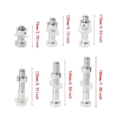 ‘；【-【 M2.5 Universal Turntable Headshell Cartridge Mounting Kit Aluminum Alloy Bolts Screws Nuts For Vinyl For LP Record  New Dropship