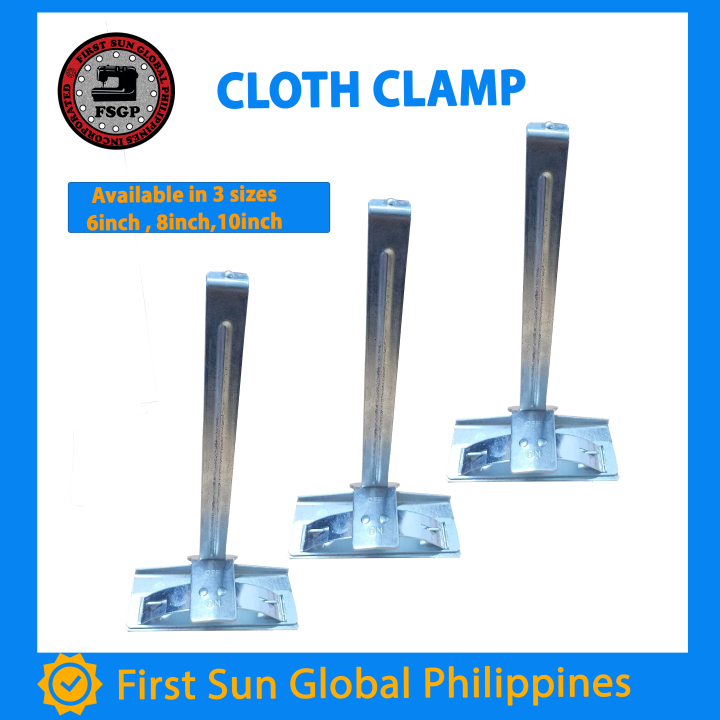 Cloth Clamp for Fabrics available in 3 Differeny Sizes 6inch, 8inch
