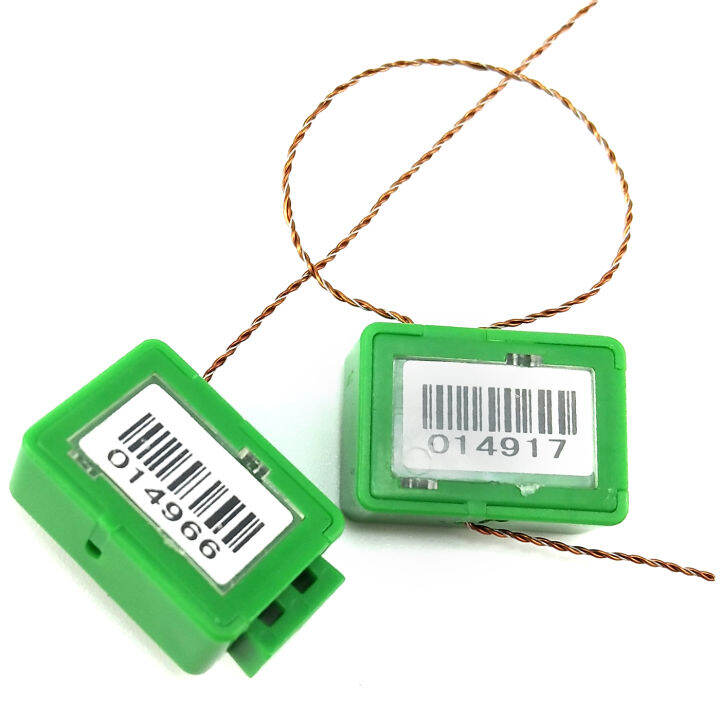 50/100PCS Safety Meter Seals Serial Numbered Electric Meter Seal Tamper