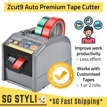 Automatic Tape Dispenser Hand-held One Press Cutter For Gift Wrapping Scrap  booking Book Cover