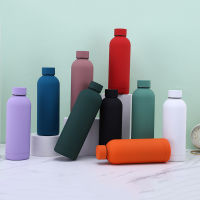 【CW】Vacuum Insulated Bottle 304 Stainless Steel Mini Thermos Large Capacity American Style Jug Frosted Outdoor Sports Water Bottle