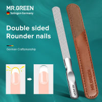 MR.GREEN Stainless Steel Nail File Buffer Double Side Manicure Pedicure Tool Grooming Professional Finger Toenail Nail Care Tool