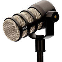 RODE PODMIC *ของแท้รับประกันศูนย์* ไมโครโฟนไดนามิคสำหรับ Podcast Microphone, Live steaming, บันทึกเสียง, 50 Hz-13 kHz, มีช็อกเม้าท์ในตัว/ ขาจับไมค์