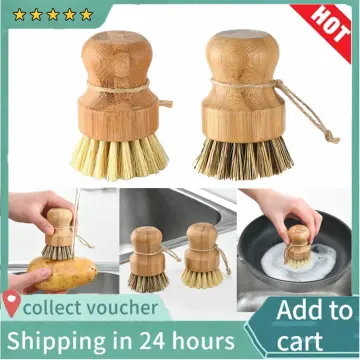 Kitchen Multi-Function Dish Cleaning Washing up Brushes Scrubbers Brush Set  Shoe Brush Washing Clothes Brush Pan Brush Wooden Grip Cleaning Brush -  China Dish Brush and Pan Brush price