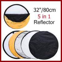 ถูกที่สุด!!! แผ่นสะท้อนแสง(Reflector) พร้อมกระเป๋าเก็บ 5 In 1 ขนาด80cm ##กล้องถ่ายรูป ถ่ายภาพ ฟิล์ม อุปกรณ์กล้อง สายชาร์จ แท่นชาร์จ Camera Adapter Battery อะไหล่กล้อง เคส