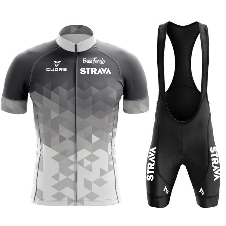 2022-strava-cycling-set-bike-uniform-summer-cycling-jersey-set-road-bicycle-jerseys-mtb-bicycle-wear-breathable-cycling-clothing