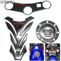 Newmotorcycle คาร์บอนการใช้ถัง Pad ถังแก๊สฝาครอบ decal CLAMP Yoke สติกเกอร์สำหรับ Honda CBR600RR 2003 2004 cbrr 600RR 03 04