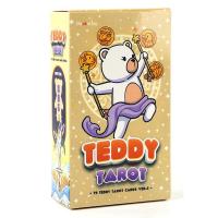 【YF】 teddy tarot Cards High Quality Divination Board Games Party Entertainment Occult Card Game For Family